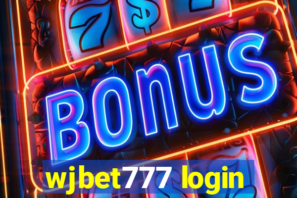 wjbet777 login